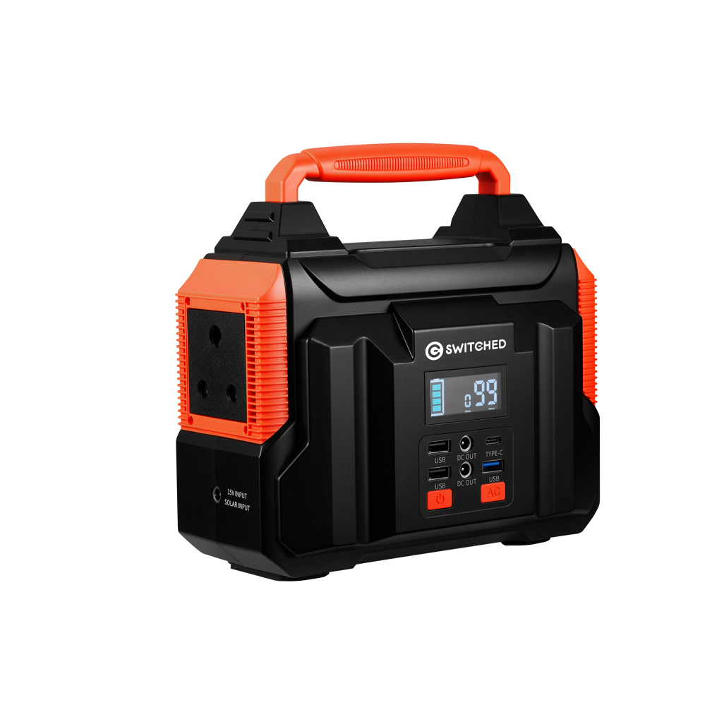 Switched 300W Professional Portable Power Station (222Wh)