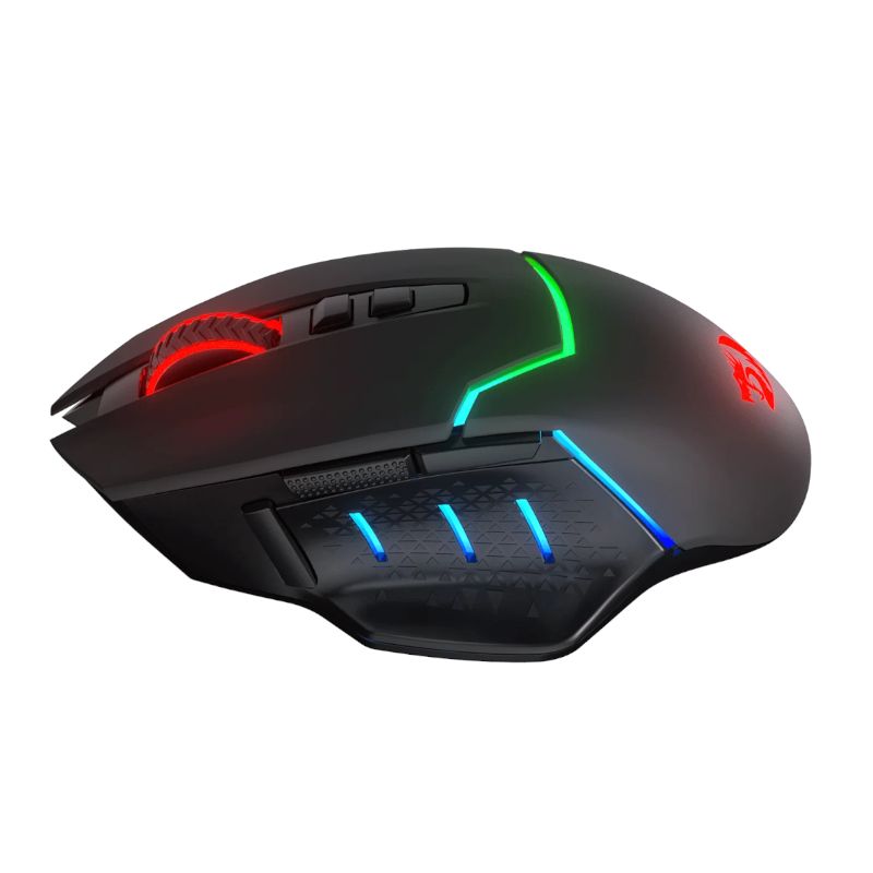 Redragon MIRAGE PRO 8000DPI 8-Button RGB Wireless Gaming Mouse - Black